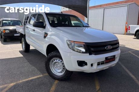 White 2014 Ford Ranger Cab Chassis XL 3.2 (4X4)