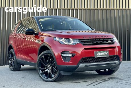Red 2017 Land Rover Discovery Sport Wagon TD4 180 HSE Luxury 5 Seat
