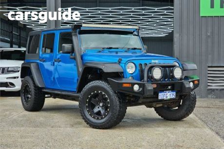 Blue 2015 Jeep Wrangler Softtop Sport (4X4)