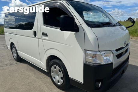 White 2020 Toyota HiAce Commercial LWB (4 DOOR OPTION)