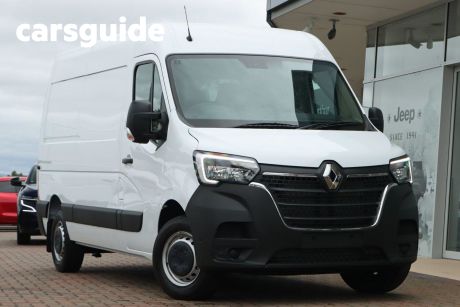White 2023 Renault Master Commercial Pro Mid Roof MWB AMT 110kW