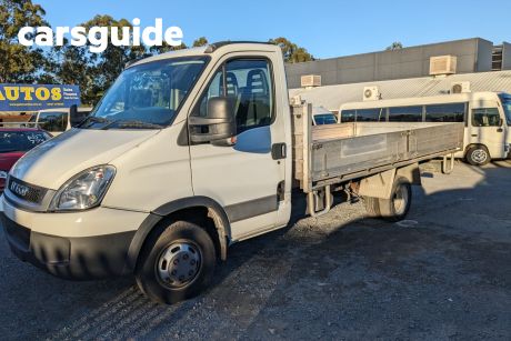 White 2011 Iveco Daily Ute Tray