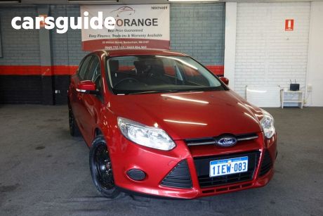 Red 2013 Ford Focus Hatch Ambiente LW II