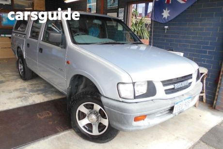 Silver 1999 Holden Rodeo Crew Cab Pickup LX