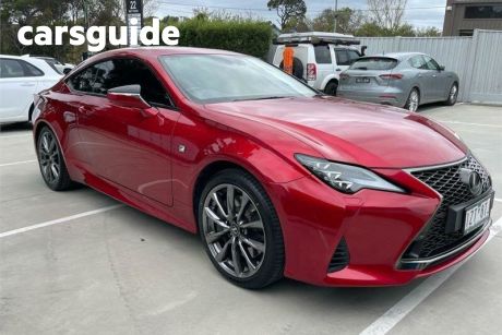 Red 2019 Lexus RC350 Coupe F Sport