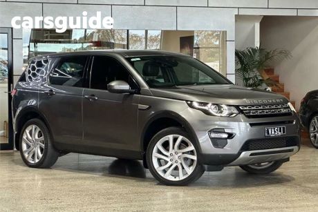 Grey 2015 Land Rover Discovery Sport Wagon SD4 HSE