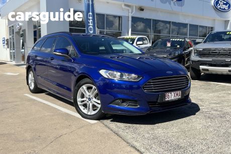 Blue 2017 Ford Mondeo Wagon Ambiente Tdci