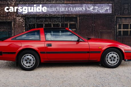 Red 1986 Nissan 300ZX Coupe Targa