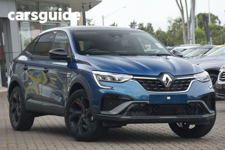 Blue 2022 Renault Arkana Coupe Intens