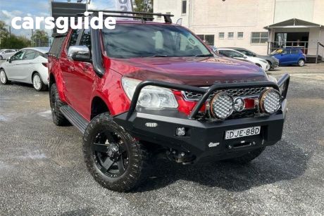 Red 2016 Holden Colorado Crew Cab Pickup Storm (4X4)