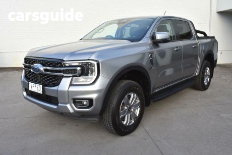 Silver 2022 Ford Ranger Double Cab Pick Up XLT 2.0 (4X4)