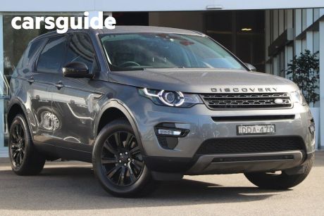 Grey 2015 Land Rover Discovery Sport Wagon TD4 SE