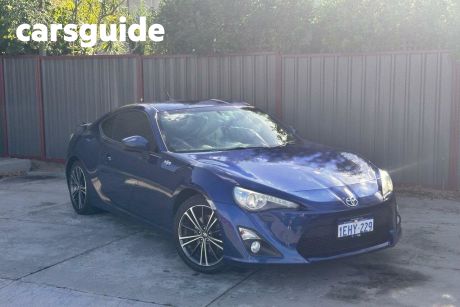 Blue 2013 Toyota 86 Coupe GTS ZN6