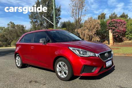 Red 2021 MG MG3 Auto Hatchback Core