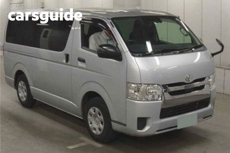 Silver 2018 Toyota HiAce OtherCar VAN CAMPERVAN PEOPLE MOVER GL