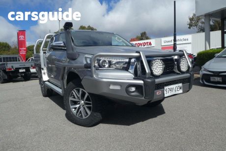 Silver 2020 Toyota Hilux Ute Tray 4x4