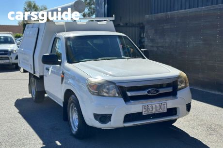 White 2009 Ford Ranger Cab Chassis XL (4X2)