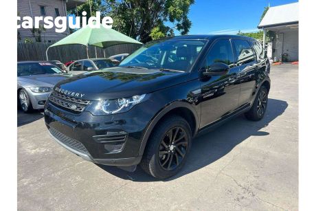 Black 2016 Land Rover Discovery Sport Wagon TD4 SE