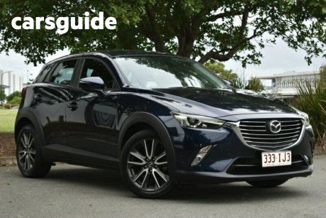 Blue 2016 Mazda CX-3 Wagon S Touring Safety (fwd)