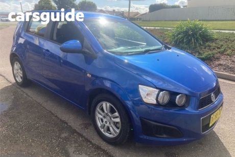 Blue 2015 Holden Barina Hatchback CD
