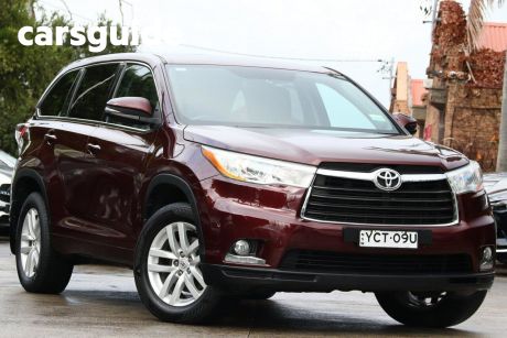 Red 2014 Toyota Kluger Wagon GX (4X2)