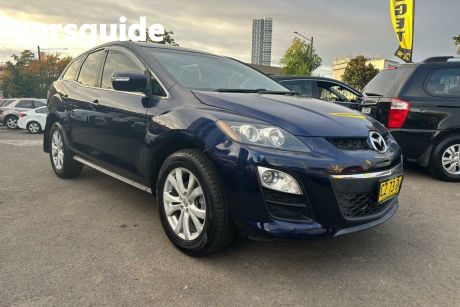 Blue 2010 Mazda CX-7 Wagon ER Series 2 Classic Sports Wagon 5dr Activematic 6sp 4WD 2.3