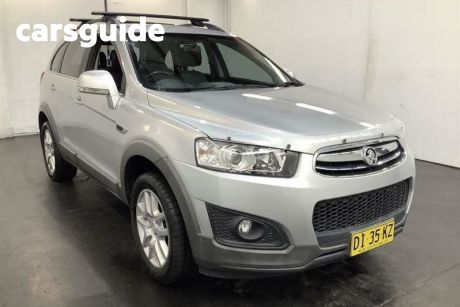Silver 2015 Holden Captiva Wagon 7 LS Active (fwd)