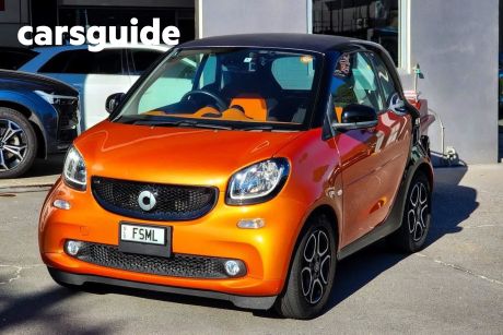 Orange 2015 Smart Fortwo Coupe Coupe