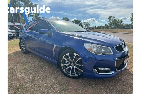 Blue 2016 Holden Commodore Sedan SS-V
