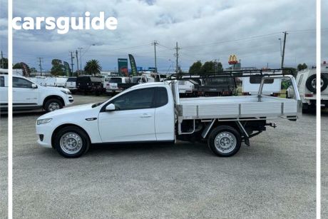 White 2015 Ford Falcon Cab Chassis (LPI)