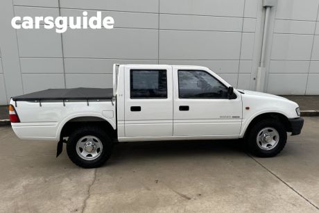 White 1999 Holden Rodeo Crew Cab Pickup LX
