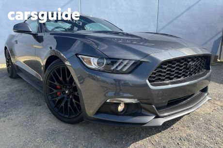 Grey 2015 Ford Mustang Coupe Fastback 2.3 Gtdi
