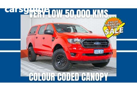 Red 2021 Ford Ranger Double Cab Chassis XL 3.2 (4X4)