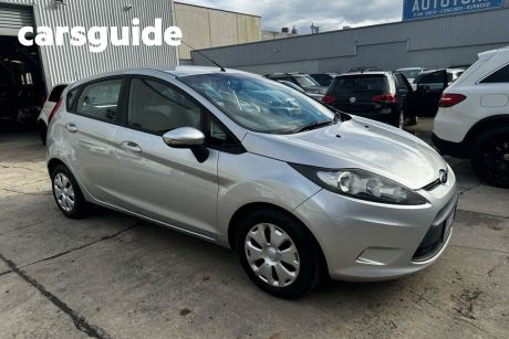 Silver 2010 Ford Fiesta Hatchback Econetic