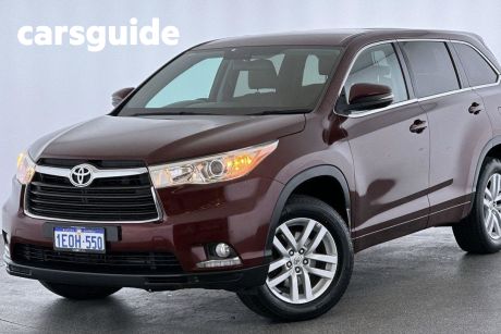 Red 2014 Toyota Kluger Wagon GX (4X2)