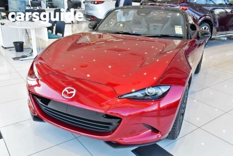 Red 2024 Mazda MX-5 Convertible G20 RF GT RS