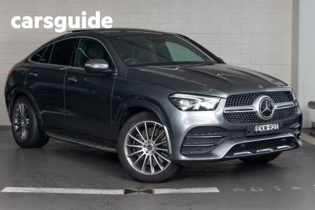 Grey 2020 Mercedes-Benz GLE Coupe 450 4Matic (hybrid)