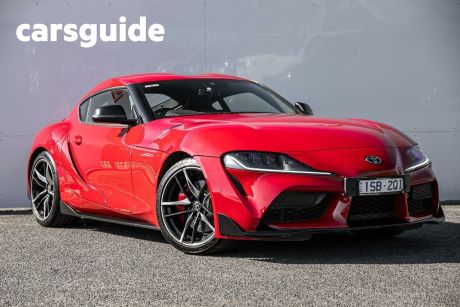 Red 2020 Toyota Supra Coupe GTS