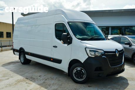 White 2022 Renault Master Commercial Pro High Roof ELWB RWD 120kW