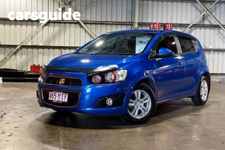 Blue 2014 Holden Barina Hatchback CD
