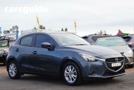 Grey 2015 Mazda 2 Hatchback Maxx
