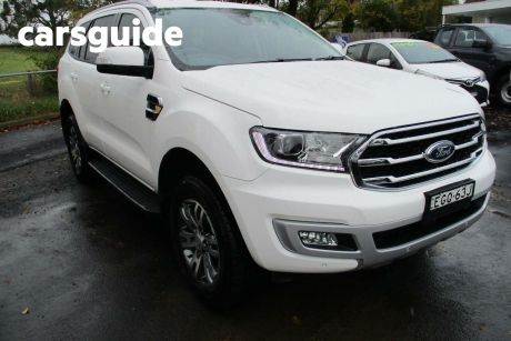 White 2019 Ford Everest Wagon Trend (4WD 7 Seat)