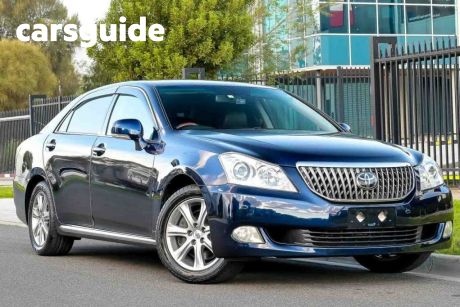 Blue 2009 Toyota Crown OtherCar G Type F package