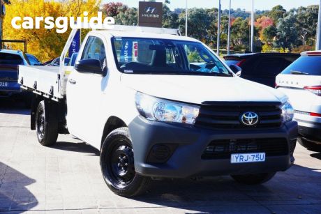 Brown 2021 Toyota Hilux Cab Chassis Workmate