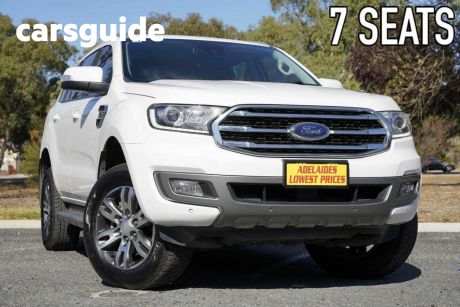 White 2018 Ford Everest Wagon Trend (4WD)
