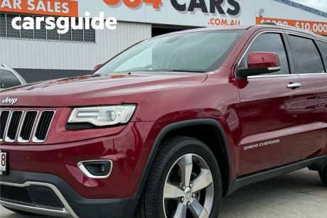 Red 2014 Jeep Grand Cherokee Wagon Limited (4X4)