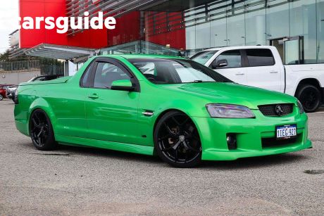 Green 2008 Holden Commodore Utility SS