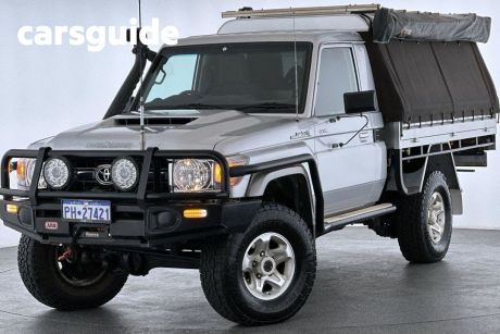 Silver 2020 Toyota Landcruiser Cab Chassis GXL (4X4)