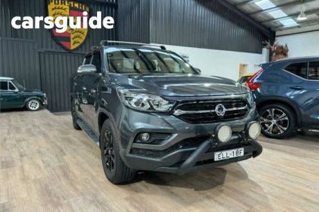 Grey 2020 Ssangyong Musso Crew Cab Utility Ultimate
