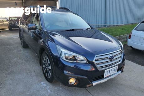 Blue 2015 Subaru Outback Wagon 2.5I Premium